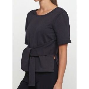 [Nike] Studio Wrap Short Sleeve Top